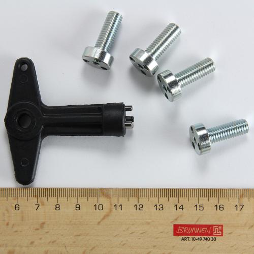 Product image of the product “Hub Cover, Locking Screw Kit with Key ”