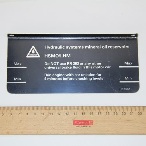 Product image of the product “Indicator Plate ”