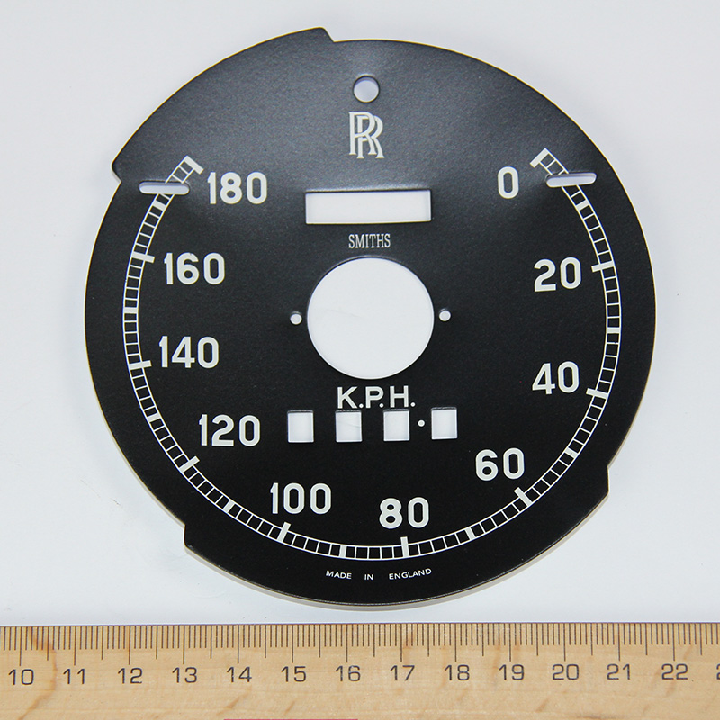 Product image 1 of the product “Speedometer Rolls-Royce, 180 KM/H (110 mph), Dial, Exchange ”