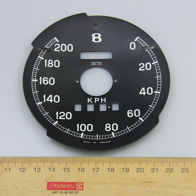 Product image 1 of the product “Speedometer Bentley, 200 KM/H (120 mph), Dial, Exchange ”